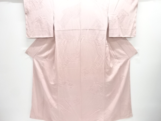 JAPANESE KIMONO / UNUSED IROMUJI / WOVEN TALE OF GENJI / ONE CREST 